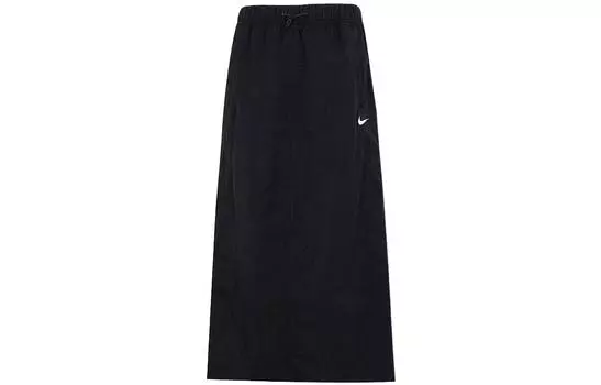 Женская повседневная длинная юбка Nike, цвет Black
