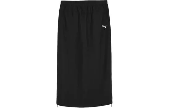 Женская повседневная длинная юбка Puma, цвет Black