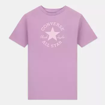 Женская повседневная футболка с блестками Футболка Converse, цвет Rosa