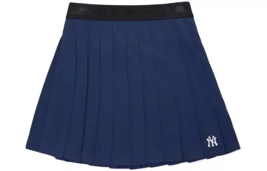 Женская повседневная короткая юбка New York Yankees цвета морской волны MLB, Marine Blue