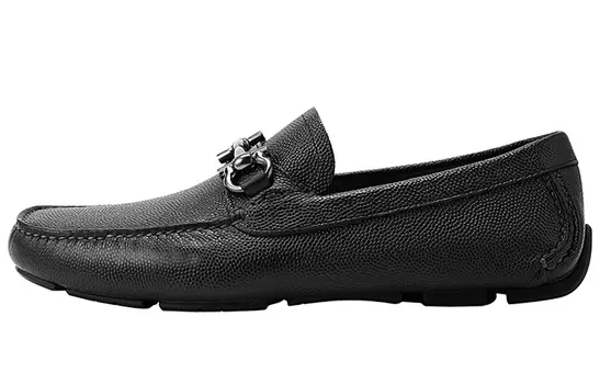 Женские лоферы Ferragamo Gancini, черный
