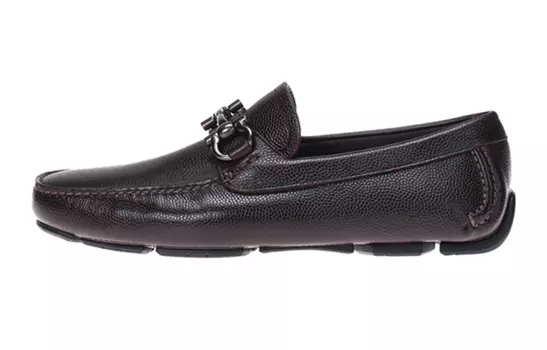 Женские лоферы Ferragamo Gancini, черный