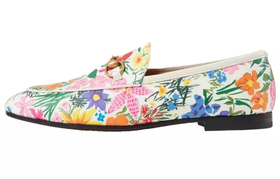 Женские мокасины Gucci Jordaan, мультиколор