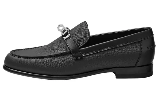 Женские мокасины Hermes Destin, черный