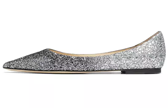 Женские туфли Jimmy Choo, черный/серебряный