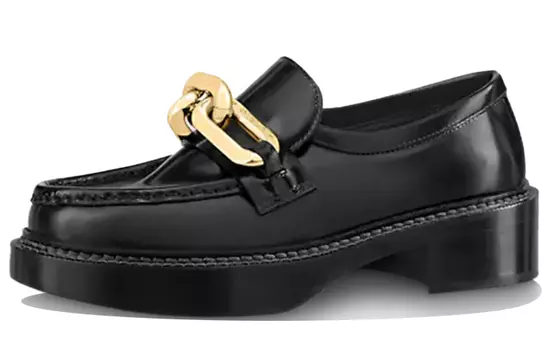 Женские лоферы Louis Vuitton Academy, черный