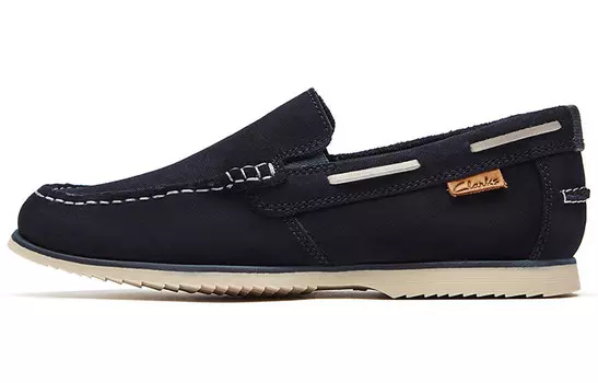 Женская повседневная обувь низкая синяя Clarks