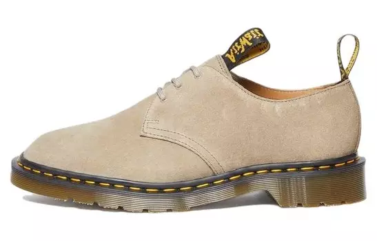 Женская повседневная обувь унисекс с низким верхом цвета молочный коктейль Dr.Martens