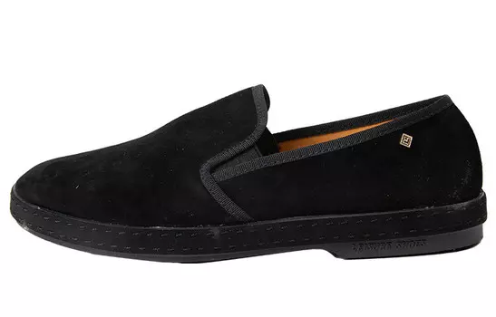 Женская повседневная обувь унисекс с низким верхом черного цвета Rivieras