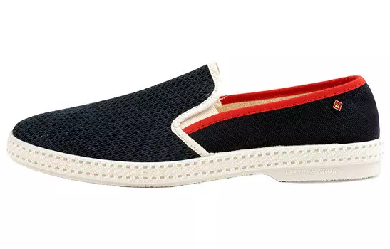 Женская повседневная обувь унисекс с низким верхом темно-синего/красного цвета Rivieras