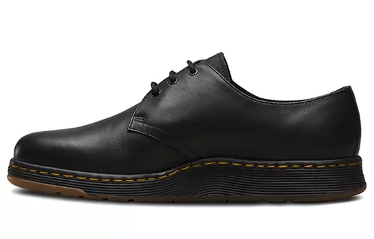 Женская повседневная обувь унисекс с низким верхом черного цвета Dr.Martens