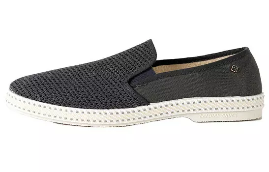 Женская повседневная обувь унисекс с низким верхом серого цвета Rivieras