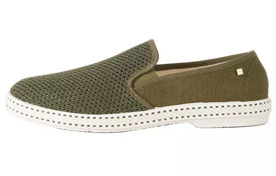 Женская повседневная обувь унисекс с низким верхом оливково-зеленого цвета Rivieras