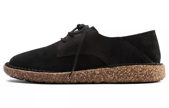 Женская повседневная обувь унисекс с низким верхом черного цвета Birkenstock