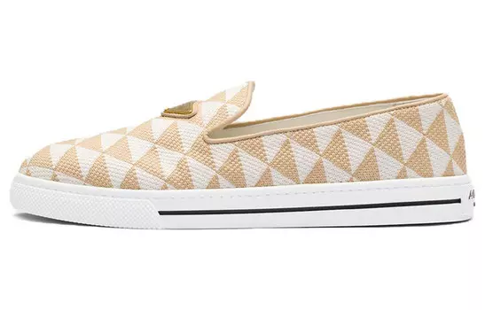 Женская повседневная обувь Women's Rice Noodles White Prada