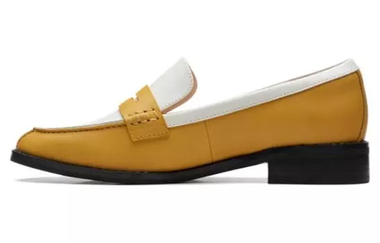 Женская повседневная обувь Желтая женская Clarks