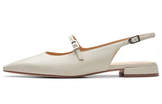 Женская повседневная обувь женская белая Clarks