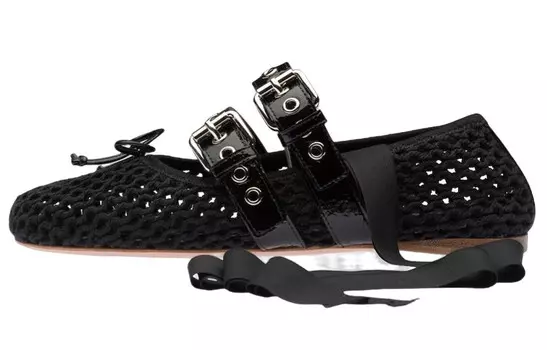 Женская повседневная обувь женская черная Miu Miu