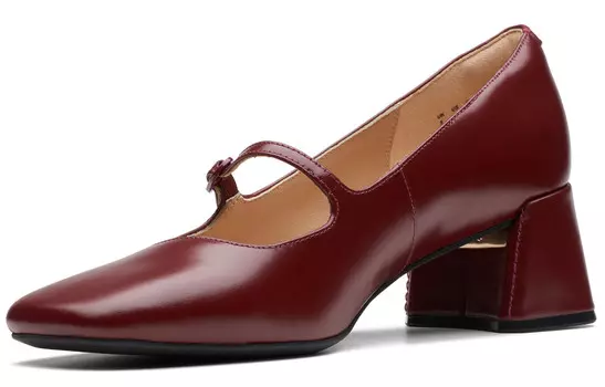 Женская повседневная обувь женская красная Clarks