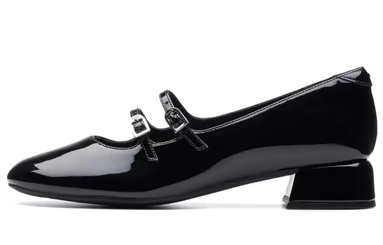 Женская повседневная обувь Женская низкая черная Clarks