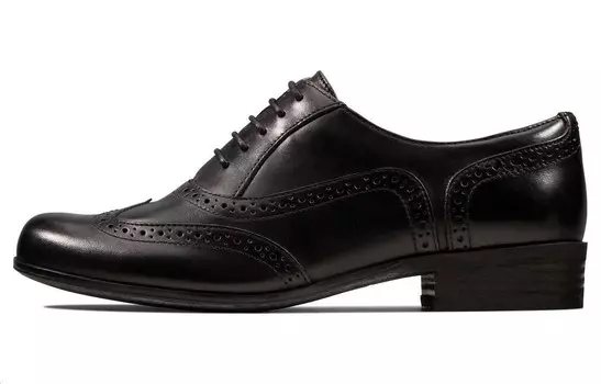 Женская повседневная обувь Женская низкая черная Clarks