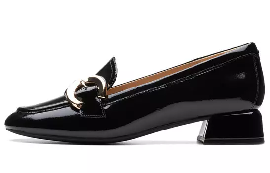 Женская повседневная обувь Женская низкая черная Clarks