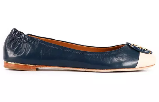 Женская повседневная обувь женская синяя/белая Tory Burch