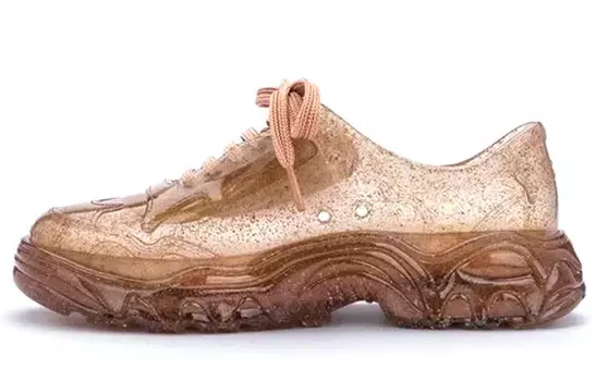 Женская повседневная обувь, женская, среднего размера, кофейного цвета Melissa