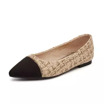 Женская повседневная обувь Женские низкие абрикосовые туфли Exull Q, цвет Apricot