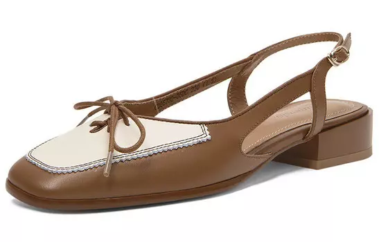 Женская повседневная обувь Женские низкие абрикосовые туфли Cameido, цвет Apricot