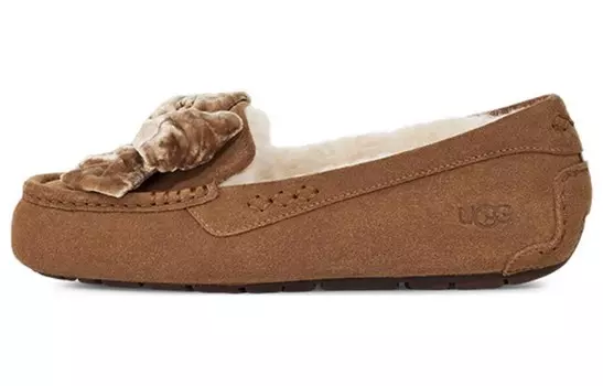 Женская повседневная обувь Женские низкие каштановые туфли Ugg, коричневый