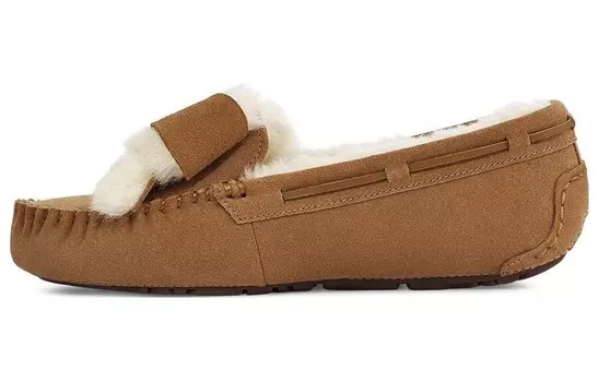 Женская повседневная обувь Женские низкие каштановые туфли Ugg, коричневый