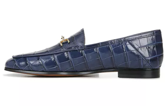 Женская повседневная обувь Женские низкие синие туфли Sam Edelman