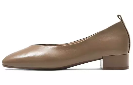 Женская повседневная обувь Женские низкие туфли цвета мокко Cameido, цвет Mocha