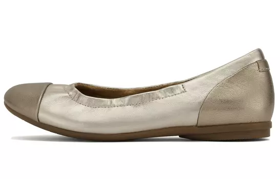 Женская повседневная обувь Женское золото Clarks