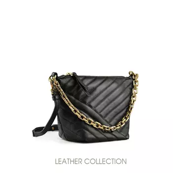 Женская повседневная сумка черная Tendenz