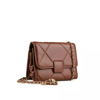 Женская повседневная сумка коричневая Tendenz