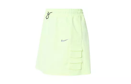 Женская повседневная юбка Nike, Желтовато-зеленый