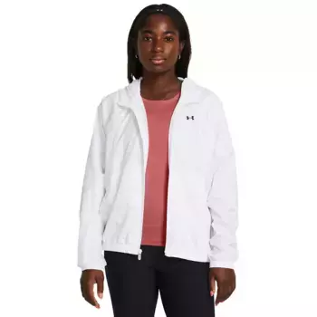 Женская повседневная ветровка ua Rival Sport Windbreak Jkt-Wht Under Armour, белый