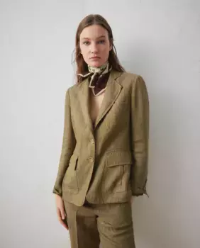 Женская приталенная куртка Lloyd's, зеленый