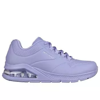 Женская прогулочная спортивная обувь Skechers 155543_PERI Сиреневый со шнурками