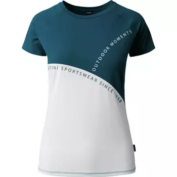 Женская прямая футболка Via Martini Sportswear, синий