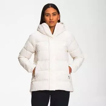 Женская пуховая куртка миди The North Face Hydrenalite, белый