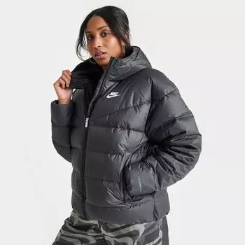 Женская пуховая куртка с капюшоном Nike Sportswear Storm-FIT Windrunner, черный