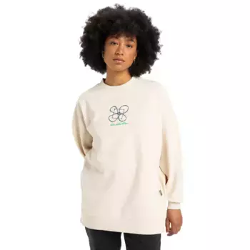Женская рабочая одежда Quiksilver Свитшот, белый
