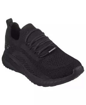 Женская рабочая свободная посадка: кроссовки Bobs Sport Squad Chaos от Finish Line Skechers, черный