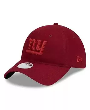 Женская регулируемая кепка Cardinal New York Giants Color Pack 9TWENTY New Era, красный
