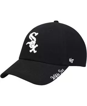 Женская регулируемая кепка черного цвета Chicago White Sox Team Miata 2047 года '47 Brand, черный