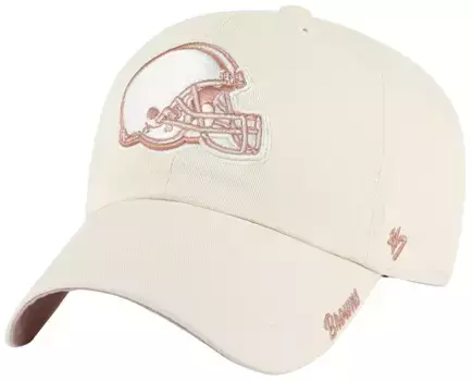 Женская регулируемая кепка Cleveland Browns Ballpark Clean Up '47