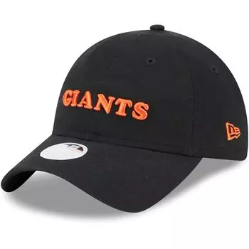 Женская регулируемая кепка New Era черная San Francisco Giants Shoutout 9TWENTY New Era